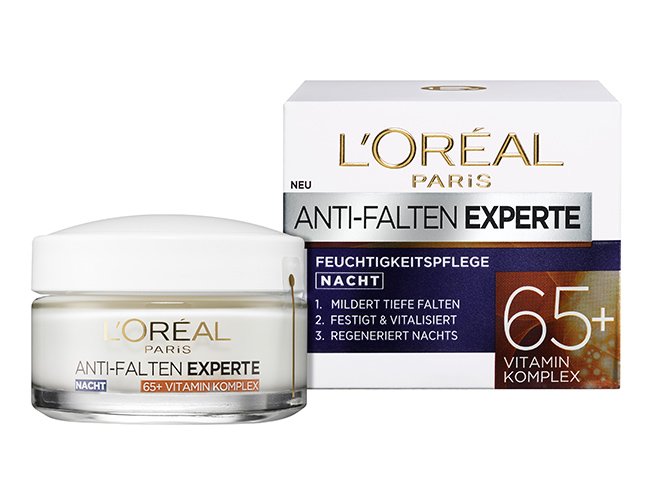 65 Nachtspflege Verpackung Tiegel